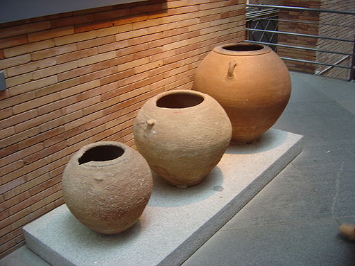 Dolia para almacenar Aceite de oliva en la Antigua Roma